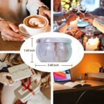 2-Pack Soy Candle Gift Set: Lavender, Vanilla, and Rose Scents in Portable Tin Jars for Home or Travel - Image 4