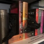 Gothic Dragon Bookends for Fantasy Lovers - Black Resin Shelf Holders (10"x6.1"x4.9") - Image 3