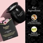 butter LONDON Champagne Fizz Massage Candle - Hydrating Soy & Coconut Oil Blend, Vegan & Cruelty-Free, 2.8 oz - Image 4