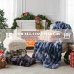 Cozy Faux Fur Twin Blanket, 1000 GSM Plush Sherpa for Couch & Bedroom - Perfect Gift for Women! - Image 7