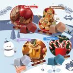Salubrito Winter Scented Wax Melts Set - Strong Soy Wax Cubes: Christmas Tree, Gingerbread & More! - Image 2