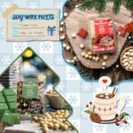 Salubrito Winter Scented Wax Melts Set - Strong Soy Wax Cubes: Christmas Tree, Gingerbread & More! - Image 4