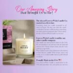 Foreverwick Stress Relief Candle | Diamond Gift Candle | Relaxing Aromatherapy | 70-Hour Burn Time - Image 8