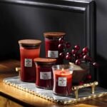 WoodWick Cinnamon Chai Medium Hourglass Candle | Crackling Wick | 60-Hour Burn Time - Image 10