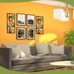 CroBlissful 2-Piece Mid Century Wall Art - Elegant Geometric Wood Panels for Modern Home Decor - Image 4