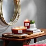 WoodWick Cinnamon Chai Medium Hourglass Candle | Crackling Wick | 60-Hour Burn Time - Image 9