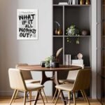 Retro Black and White Newspaper Poster: "What If It All Works Out" Inspirational Canvas Art – 12x16in Unframed Minimalist Decor for Home, Bedroom, or Dorm. - Image 7