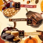 Winter Candles 6-Pack: Soy Scented Candles for Home, Holiday Gifts - Sugar Cookies, Vanilla Pumpkin & More! - Image 6
