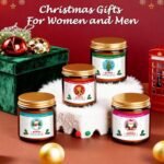 Christmas Candle Set: 4-Pack Scented Soy Candles for Home, Featuring Holiday Scents—Perfect Gifts! - Image 4