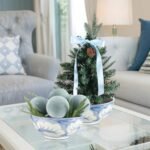 Maxdot 10x5 Inch Hand-Painted Blue and White Chinoiserie Stoneware Bowl - Decorative Kitchen Centerpiece. - Image 7