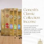 Gonesh Classic Incense Variety Pack - Non-Toxic 10” Slow Burn Sticks (No. 2, 4, 6, 7, 8) - 5 Packs of 20 - Image 4