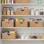 Large Rectangular Wicker Storage Basket, Water Hyacinth with Handles – 1 Pack for Organizing - Image 5