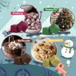 Salubrito Winter Scented Wax Melts Set - Strong Soy Wax Cubes: Christmas Tree, Gingerbread & More! - Image 3