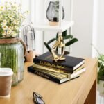 Feifeiya 6-Piece Gold and Black Decorative Book & Thinker Statue Set for Elegant Home Décor. - Image 6