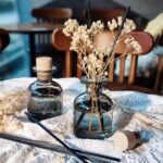 Brakula 2-Pack Reed Diffuser: Fresh Linen & White Jasmine (3.38 fl oz Each) - Elegant Home Fragrance with 12 Sticks, Perfect for Shelf Decor. - Image 5