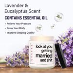 BaubleDazz Funny Wedding Gifts: 7oz Lavender Scented Soy Candle for Bride, Ideal Bachelorette & Bridal Shower Gift! - Image 6
