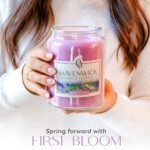 Havenwick First Bloom 22-oz Candle: Long-Lasting 110-130 Hours, Cotton Wick, Perfect for New Home Gifts & Housewarming. - Image 6
