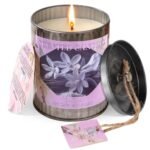 Scented Candles for Home, 8oz Soy Candle, 50H Burn, Vanilla Aromatherapy, White Candle in Gift Box, Perfect for Birthday, Mother's Day, Christmas