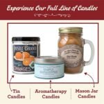 Our Own Candle Company Christmas Triple Scented Mason Jar Candle, 13 oz, 100-Hour Burn Time. - Image 3
