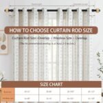 1-Inch Adjustable Curtain Rod Set with Luxury Crystal Finials for Bedroom & Living Room (Black Gold, 28-52 in) - Image 9