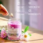 Havenwick First Bloom 22-oz Candle: Long-Lasting 110-130 Hours, Cotton Wick, Perfect for New Home Gifts & Housewarming. - Image 5