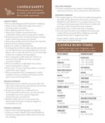 Root Candles Spiced Orchard Scent - Small Honeycomb Veriglass Premium Beeswax Blend Candle - Image 9