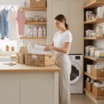 Large Rectangular Wicker Storage Basket, Water Hyacinth with Handles – 1 Pack for Organizing - Image 7