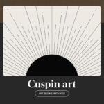 Set of 6 Framed Boho Black and White Abstract Canvas Prints for Modern Wall Decor 11x14" - Image 7