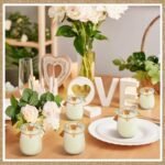 20 Pack Glass Candle Jars - 3.4 oz Clear Jars with Airtight Bamboo Lid, Wick, and Labels for Gifts. - Image 5