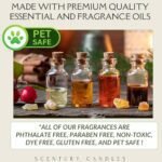 Snowman Christmas Candle | Fraser Fir Pine Scent | Non-Toxic Soy Wax | Handmade in the USA - Image 7