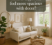 How can I make a small living room feel more spacious with decor?