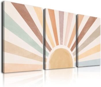 We Explore the Sunrise Boho Canvas Art: A Ray of Style