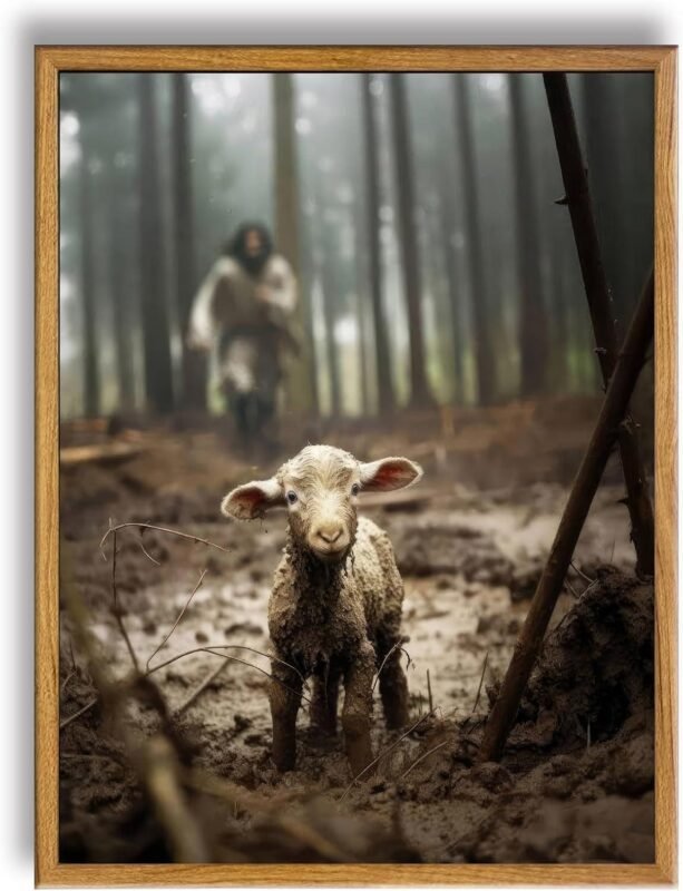 Our Review: Jesus and Lamb Canvas Art That Speaks to Faith