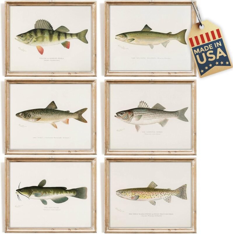 We Hooked a Classic: Dream Big Printables Fish Art Set