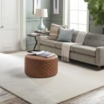 Sakura Rugs Solid Color Handmade Area Rug – Hand-Tufted Minimalist Thick & Plush Rug, Single Tone, Modern & Elegant Décor for Living Room, Bedroom & Hallway(Cream,12'x15',)