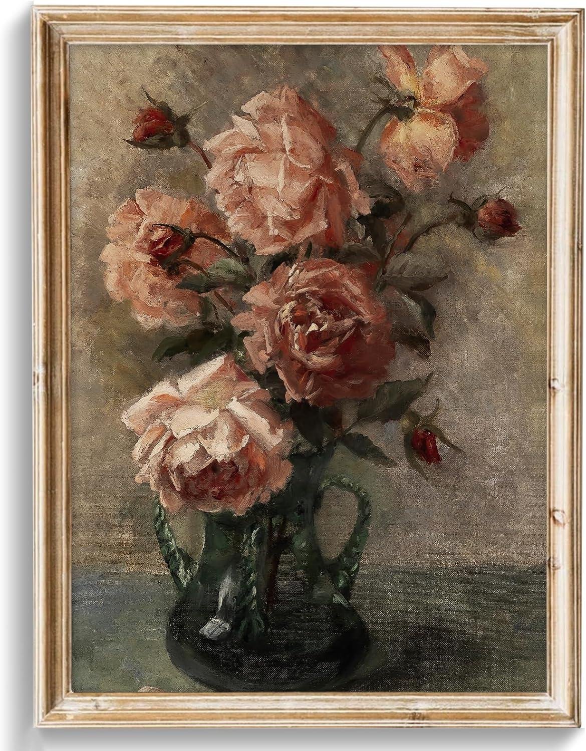 Discovering Timeless Beauty:‌ Our Review of Uniro's Vintage Floral ⁣Wall Art