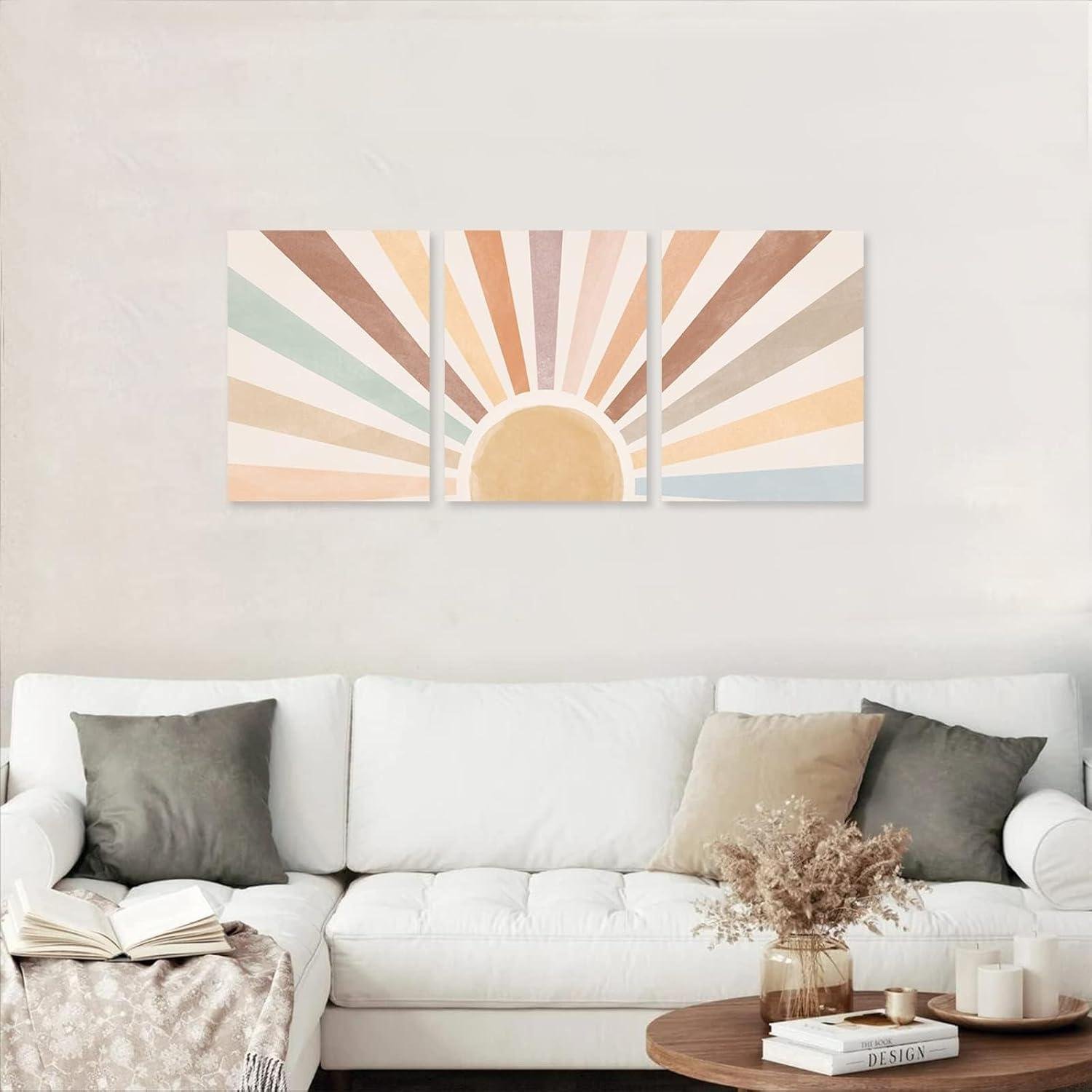 we Explore the Sunrise Boho Canvas Art: A Ray of Style