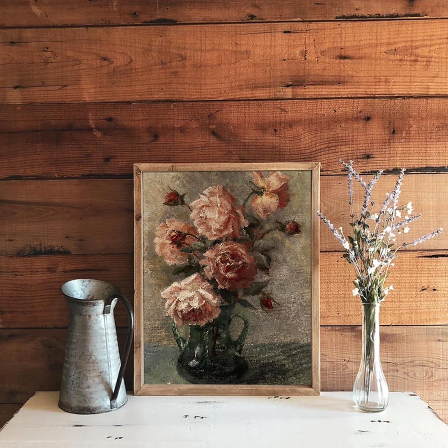 Discovering Timeless Beauty: Our Review of Uniro's Vintage Floral Wall Art