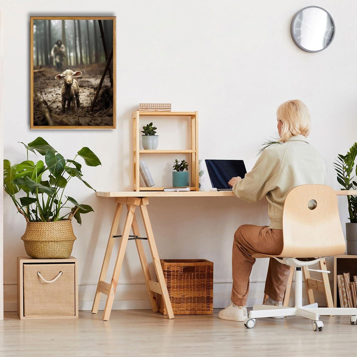 Our Review: Jesus and Lamb Canvas art That Speaks to Faith