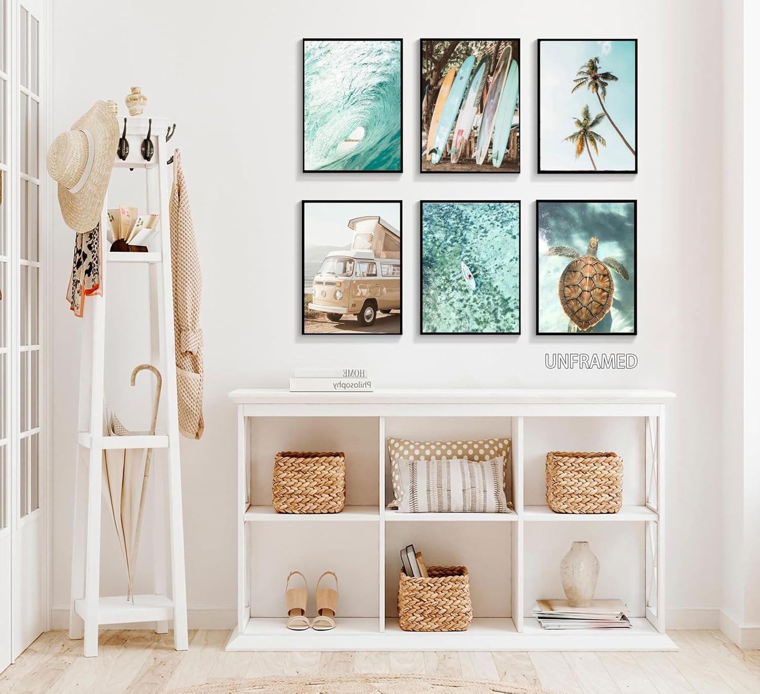 Our Take‍ on EVPYXFUT's Tropical beach Canvas Set