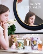 M&SENSE 35oz Peony & Blush Suede Candles: Non-Toxic, Long-Lasting, Cozy Gifts for All. - Image 4