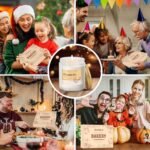 Bakery Candles Set: 6-Pack Fall & Winter Scented Soy Wax Jar Candles - Pumpkin Pie, Coffee Cake & more! - Image 4