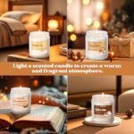 Bakery Candles Set: 6-Pack Fall & Winter Scented Soy Wax Jar Candles - Pumpkin Pie, Coffee Cake & more! - Image 7