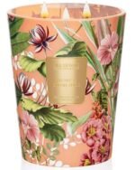 M&SENSE Large Soy Scented Candles Peony & Blush Sude, Non Toxic Natural Spring Candles 35oz 150 Hours Long Lasting Slow Burning, Unique Candle Gifts Cozy Room Decor for Women Men