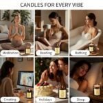 SVECKE 6-Pack Fall Scented Soy Wax Candles – Long-Lasting Aromatherapy Gift Set for All! - Image 5